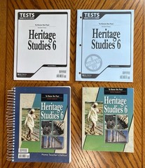 BJU Press Heritage Studies 6 Second Edition Home Teacher’s Edition, Tests, Answ…